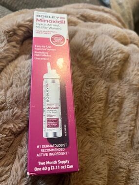 Bosley Minoxidil 5% Topical Foam for Women  Expiration 05/26